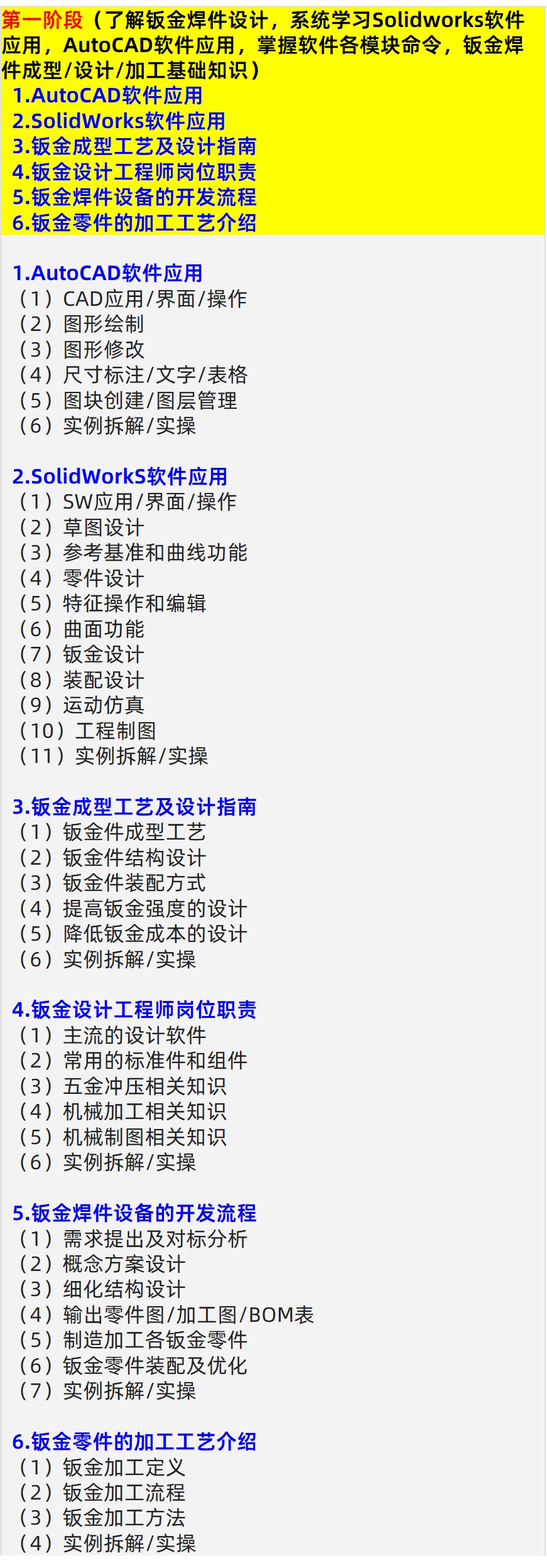 学习SolidWorks+AutoCAD,了解钣金焊件设计