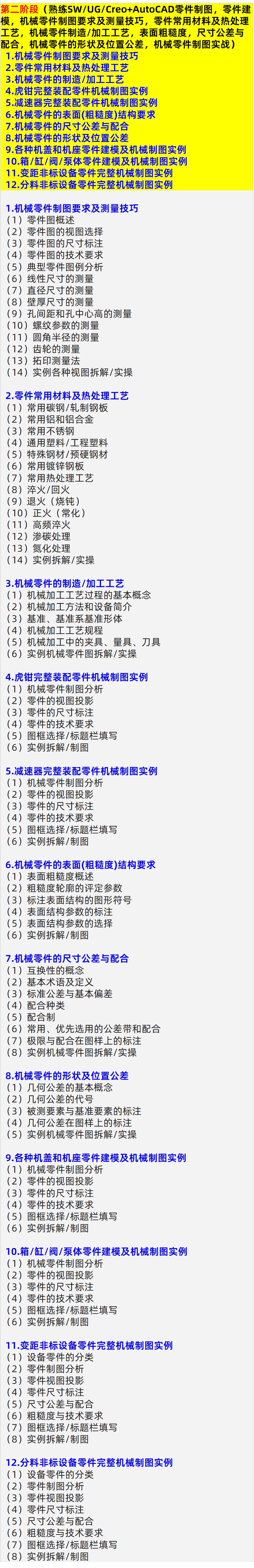 学习CAD全能机械制图